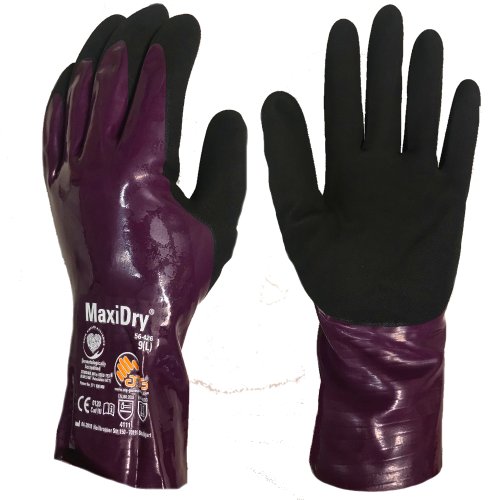 Atg® Maxidry 56 426 Fully Waterproof And Grippy Fully Coated Nitrile 7470